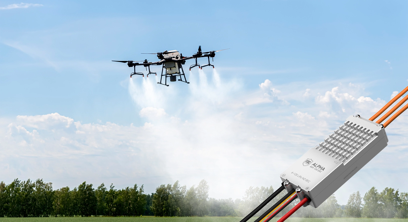Agricultural UAV and ESCs suitable for agricultural drone.webp